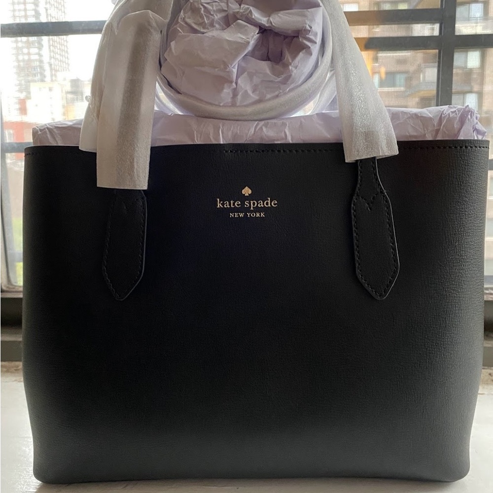 Brand new with tags Kate Spade black Harper Sachel purse. Originally $300+